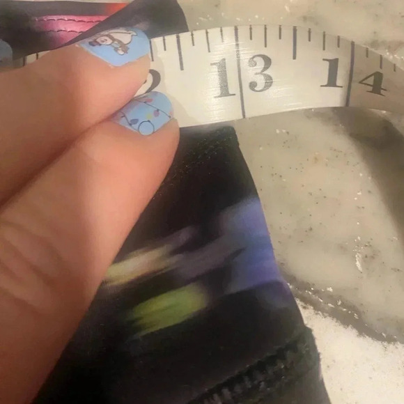 Athleta Speed Sonar Full Length Multicolor Tight Leggings - Size Small - Picture 5 of 7